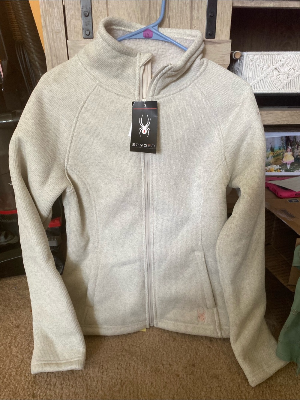 NWT Spyder Womens Full-Zip Fleece Jacket